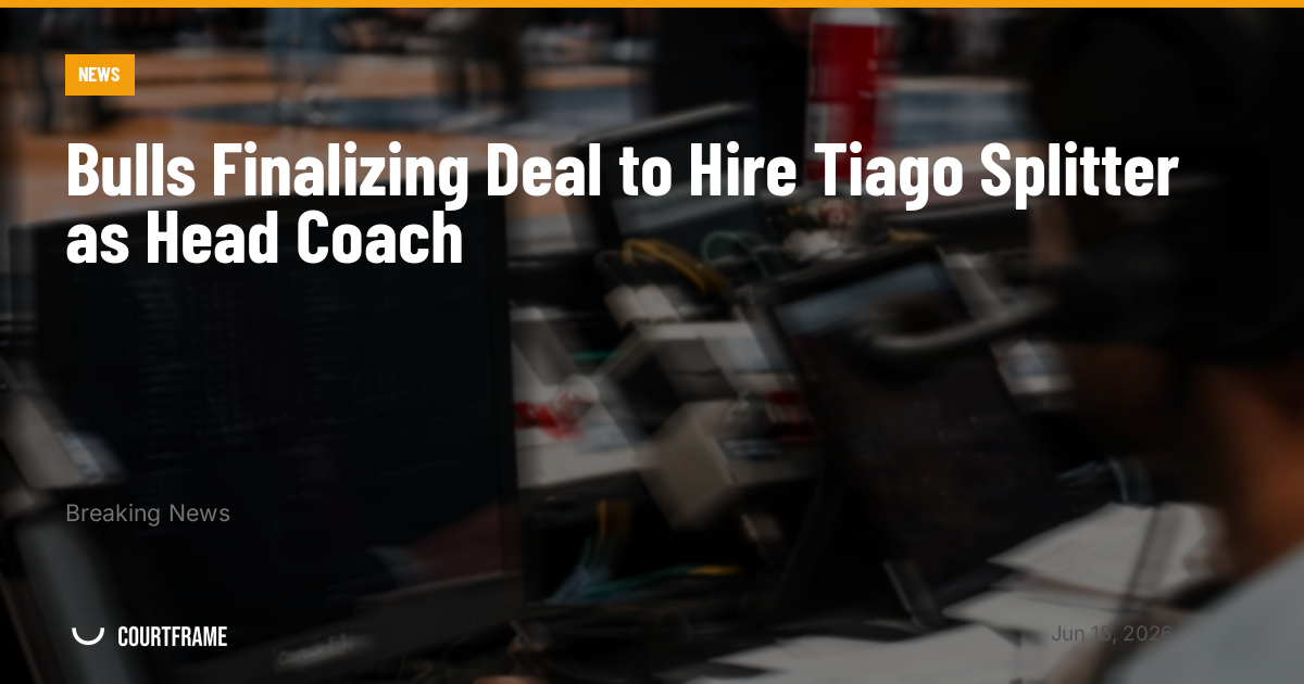 Bulls Finalizing Deal to Hire Tiago Splitter as Head Coach