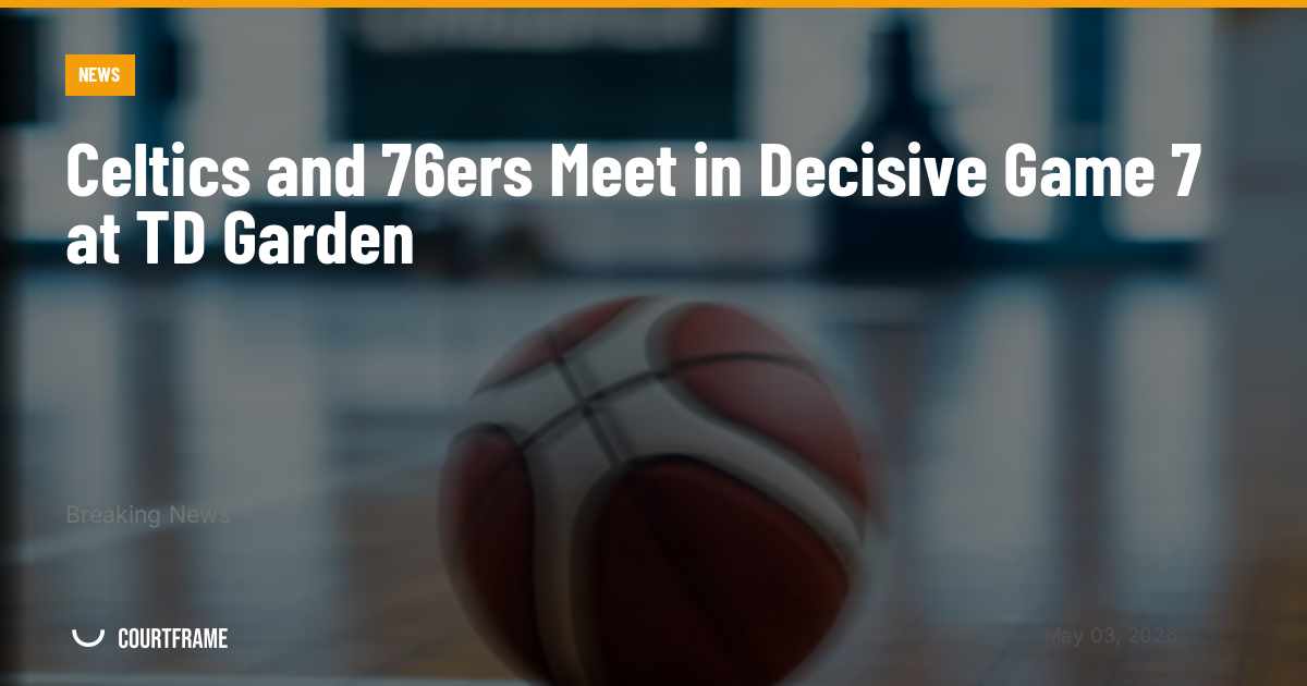 Celtics and 76ers Meet in Decisive Game 7 at TD Garden
