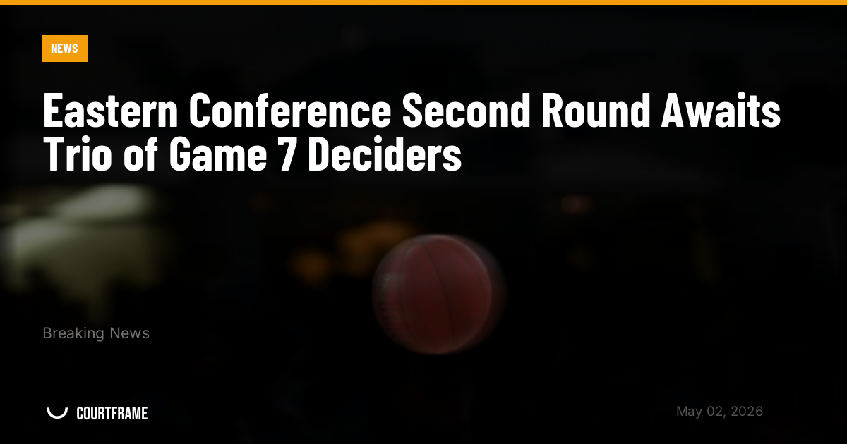Eastern Conference Second Round Awaits Trio of Game 7 Deciders