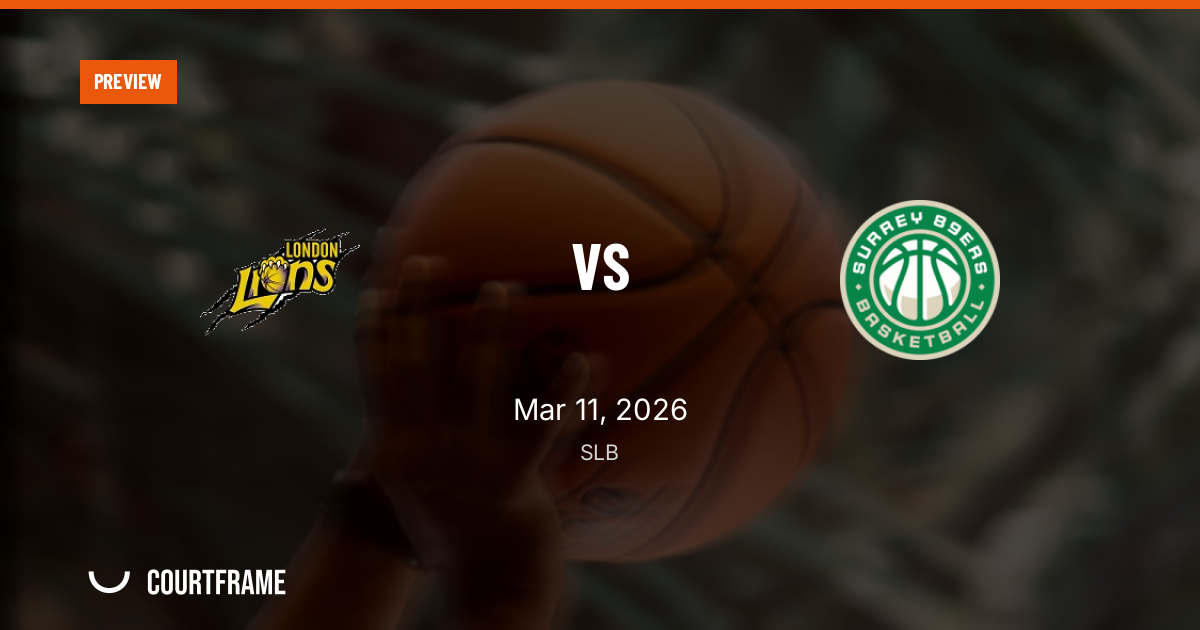 London Lions vs. Surrey 89ers Preview: Copper Box Leverage and the Math of Momentum