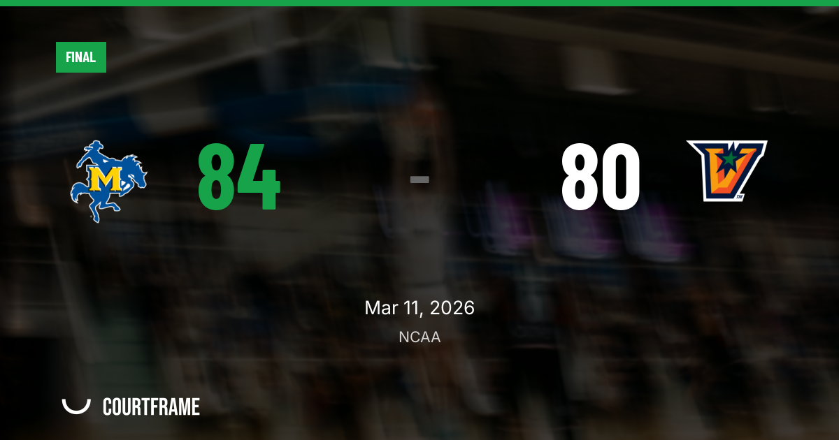 McNeese State survives UTRGV in 84-80 overtime escape