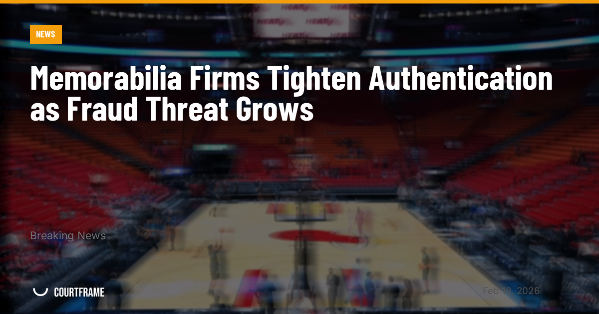 Memorabilia Firms Tighten Authentication as Fraud Threat Grows